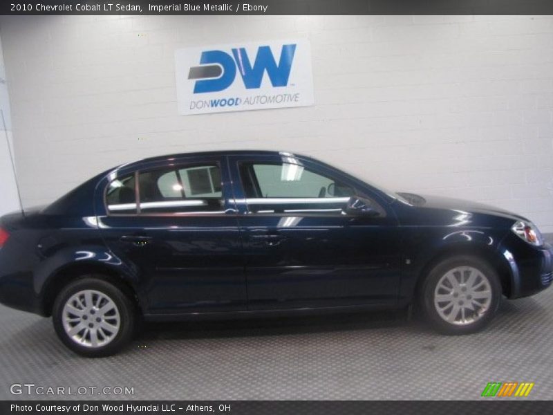 Imperial Blue Metallic / Ebony 2010 Chevrolet Cobalt LT Sedan