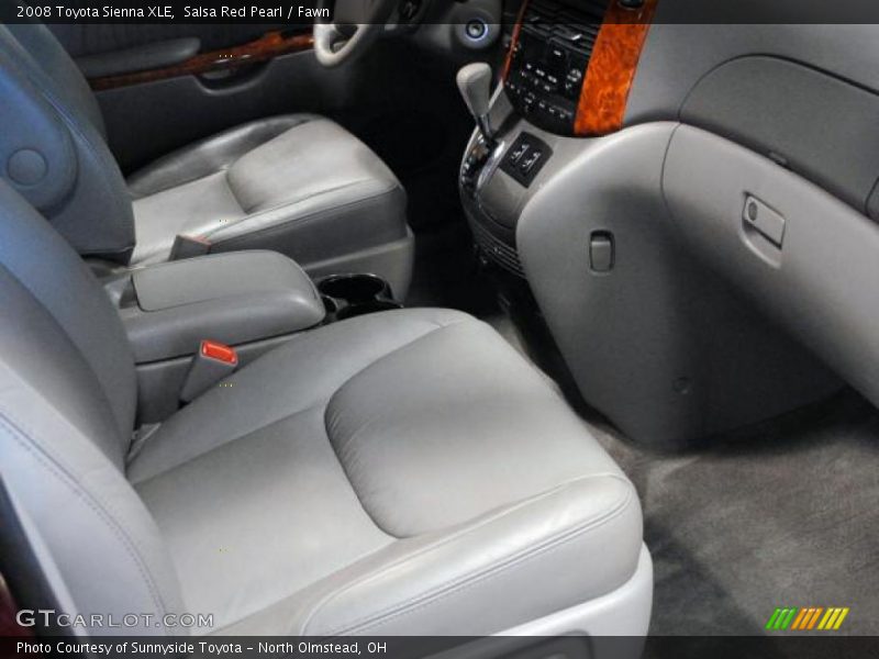 Salsa Red Pearl / Fawn 2008 Toyota Sienna XLE