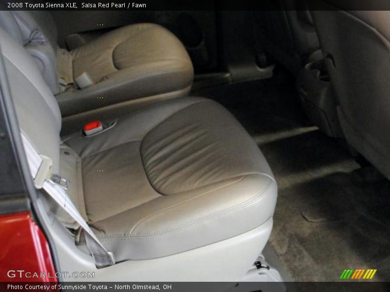Salsa Red Pearl / Fawn 2008 Toyota Sienna XLE