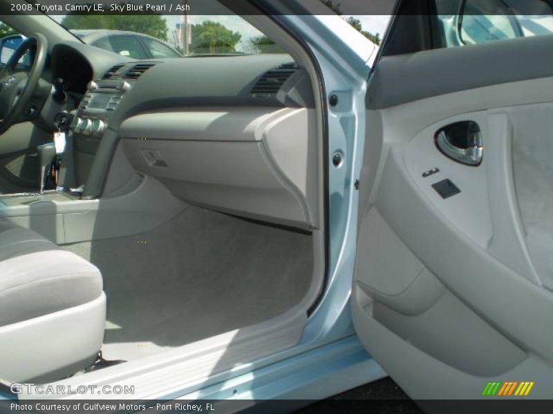 Sky Blue Pearl / Ash 2008 Toyota Camry LE