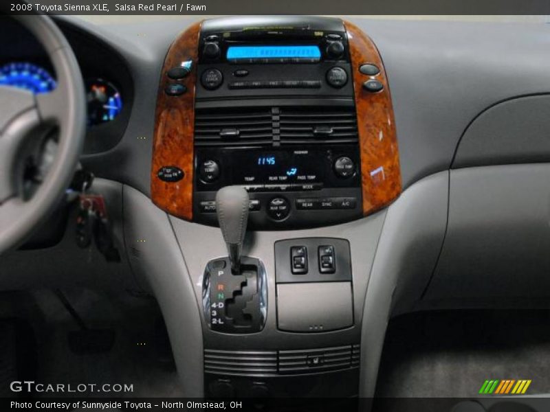 Salsa Red Pearl / Fawn 2008 Toyota Sienna XLE