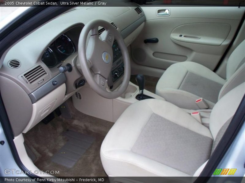 Ultra Silver Metallic / Gray 2005 Chevrolet Cobalt Sedan