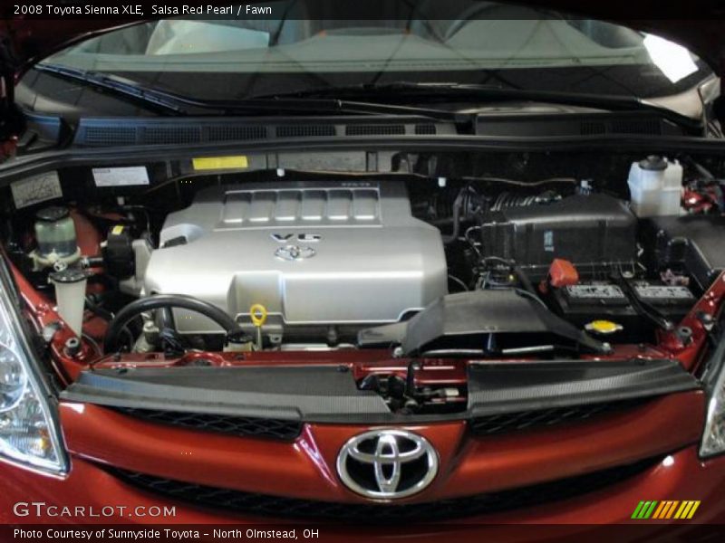 Salsa Red Pearl / Fawn 2008 Toyota Sienna XLE