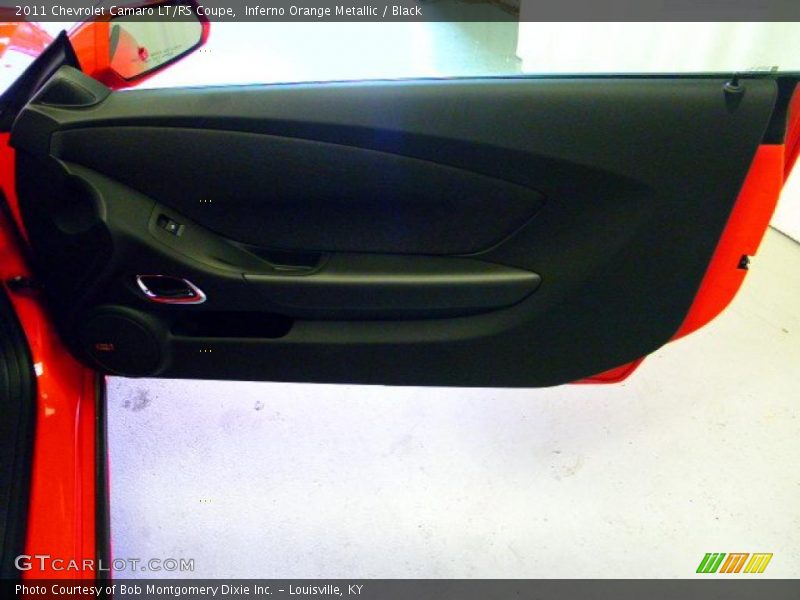 Inferno Orange Metallic / Black 2011 Chevrolet Camaro LT/RS Coupe