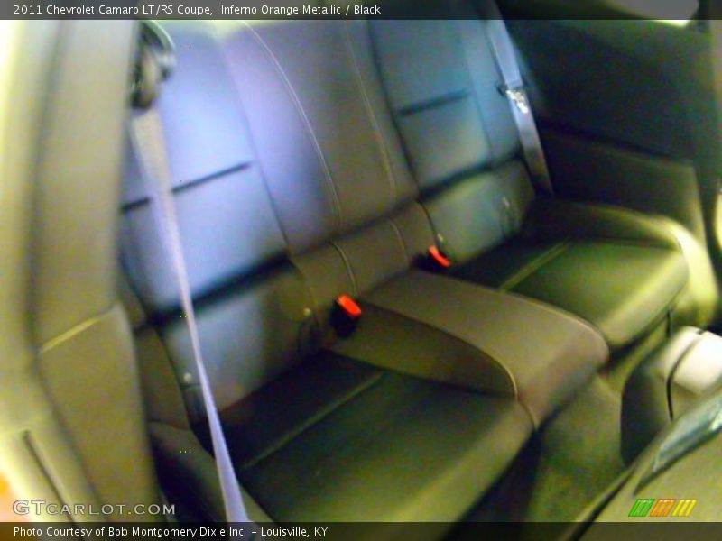 Inferno Orange Metallic / Black 2011 Chevrolet Camaro LT/RS Coupe