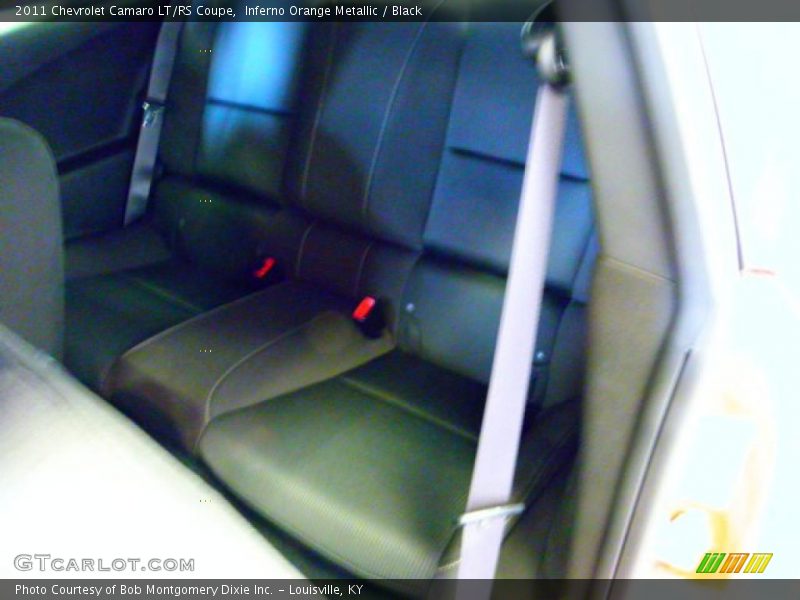 Inferno Orange Metallic / Black 2011 Chevrolet Camaro LT/RS Coupe