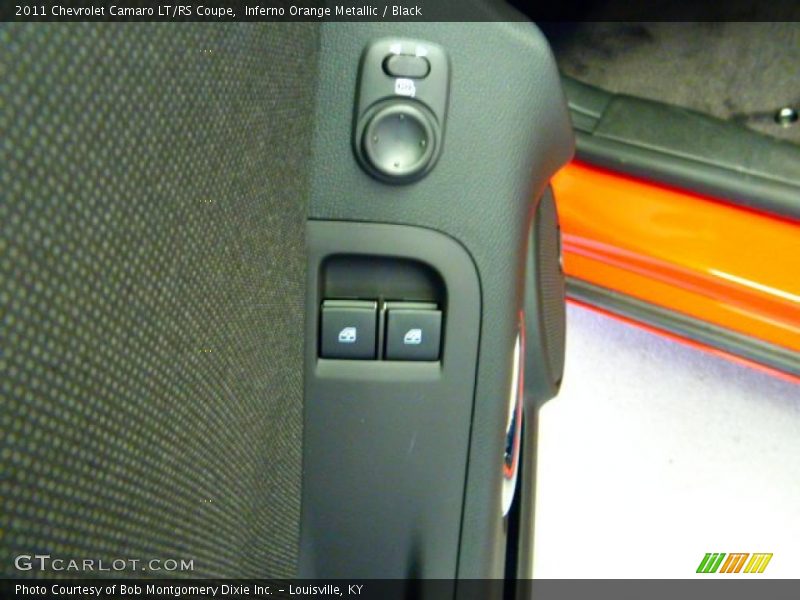 Inferno Orange Metallic / Black 2011 Chevrolet Camaro LT/RS Coupe