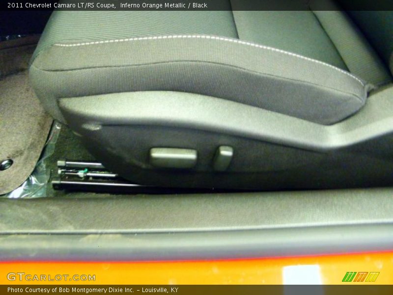 Inferno Orange Metallic / Black 2011 Chevrolet Camaro LT/RS Coupe