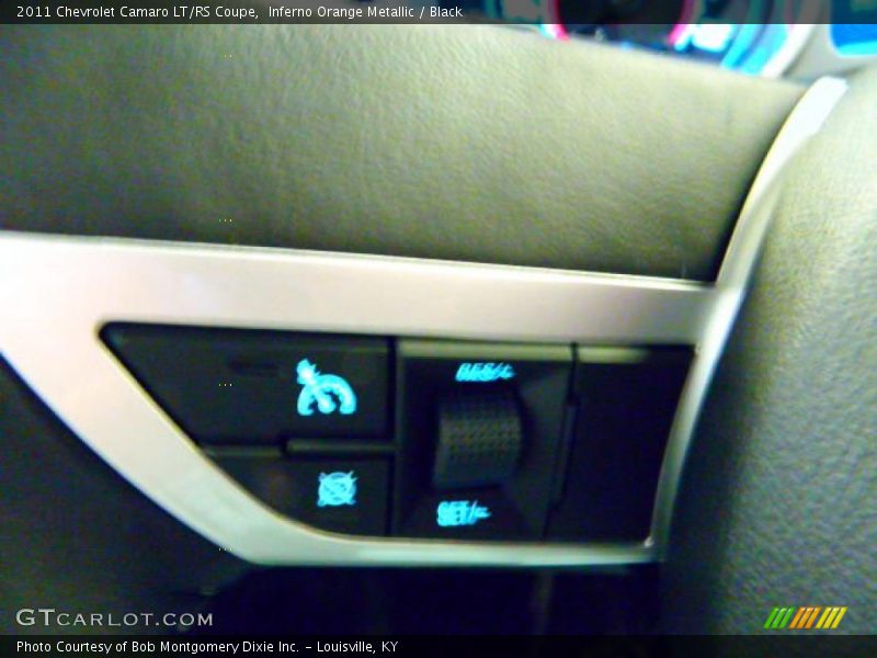 Inferno Orange Metallic / Black 2011 Chevrolet Camaro LT/RS Coupe