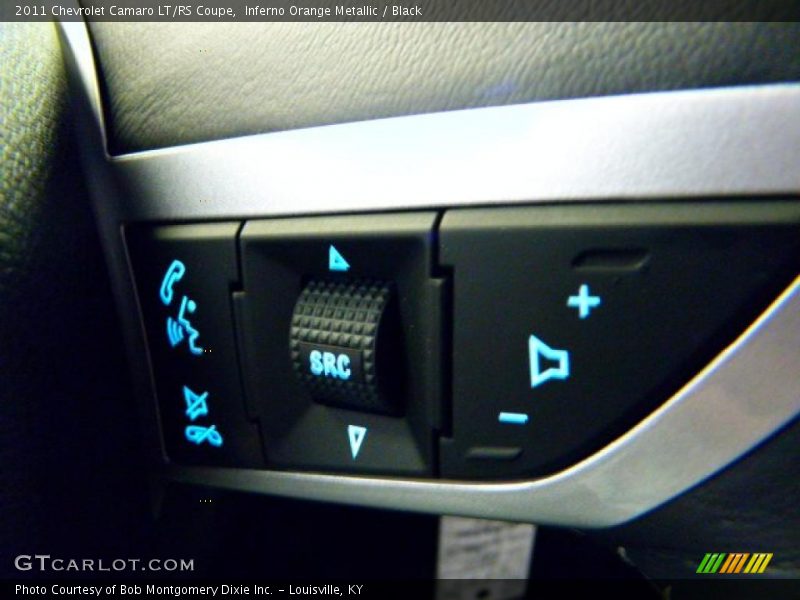 Inferno Orange Metallic / Black 2011 Chevrolet Camaro LT/RS Coupe