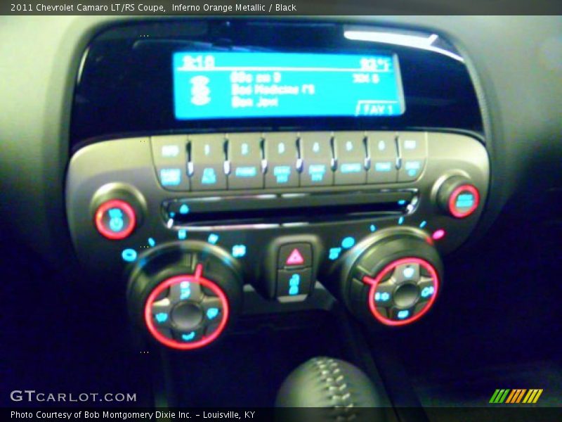 Inferno Orange Metallic / Black 2011 Chevrolet Camaro LT/RS Coupe