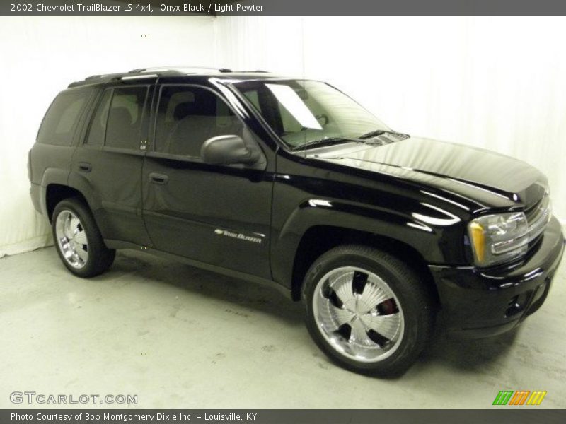 Onyx Black / Light Pewter 2002 Chevrolet TrailBlazer LS 4x4