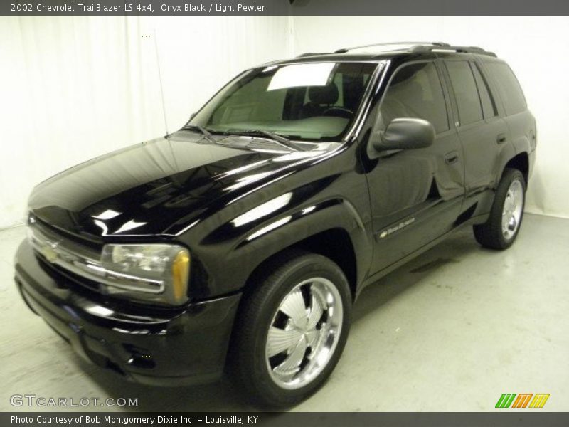 Onyx Black / Light Pewter 2002 Chevrolet TrailBlazer LS 4x4