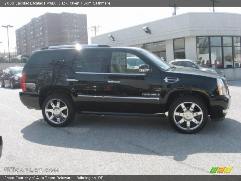Black Raven / Light Cashmere 2008 Cadillac Escalade AWD