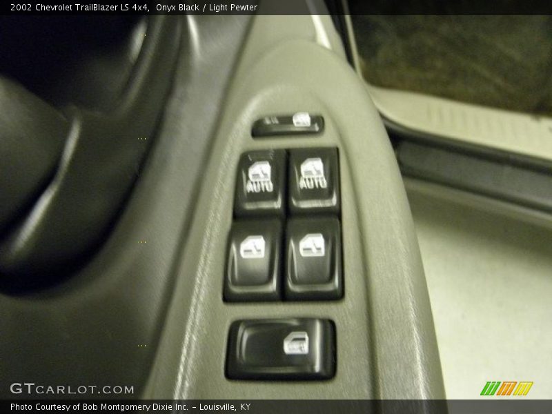 Onyx Black / Light Pewter 2002 Chevrolet TrailBlazer LS 4x4