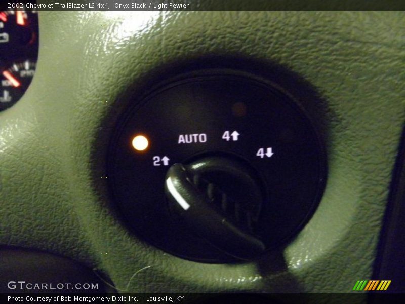 Onyx Black / Light Pewter 2002 Chevrolet TrailBlazer LS 4x4