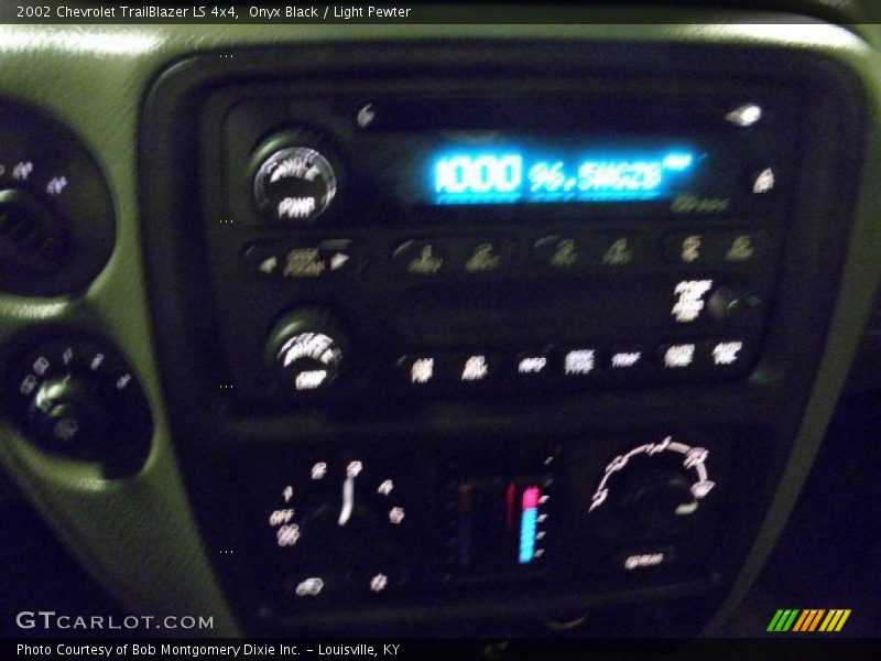 Onyx Black / Light Pewter 2002 Chevrolet TrailBlazer LS 4x4