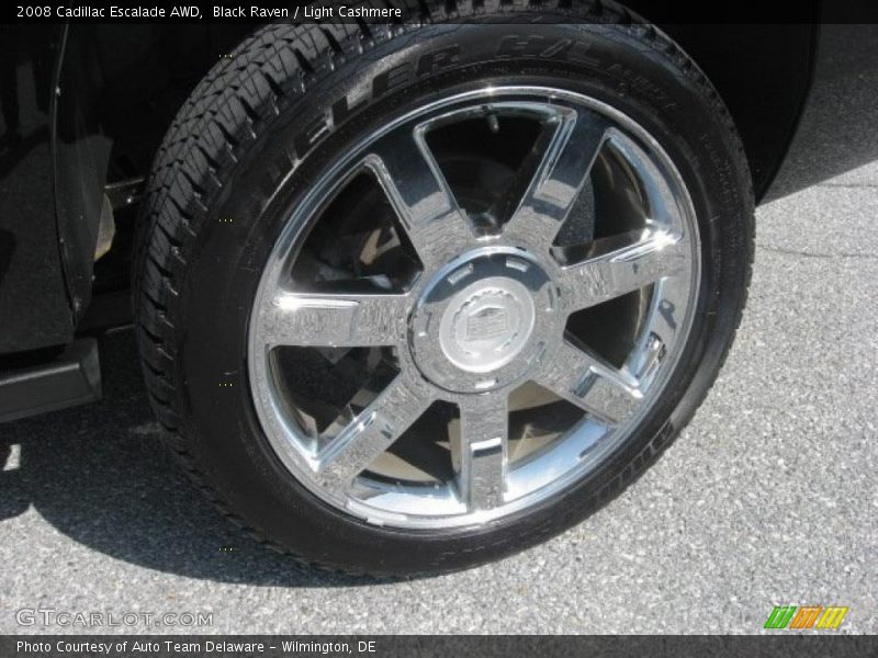 Black Raven / Light Cashmere 2008 Cadillac Escalade AWD