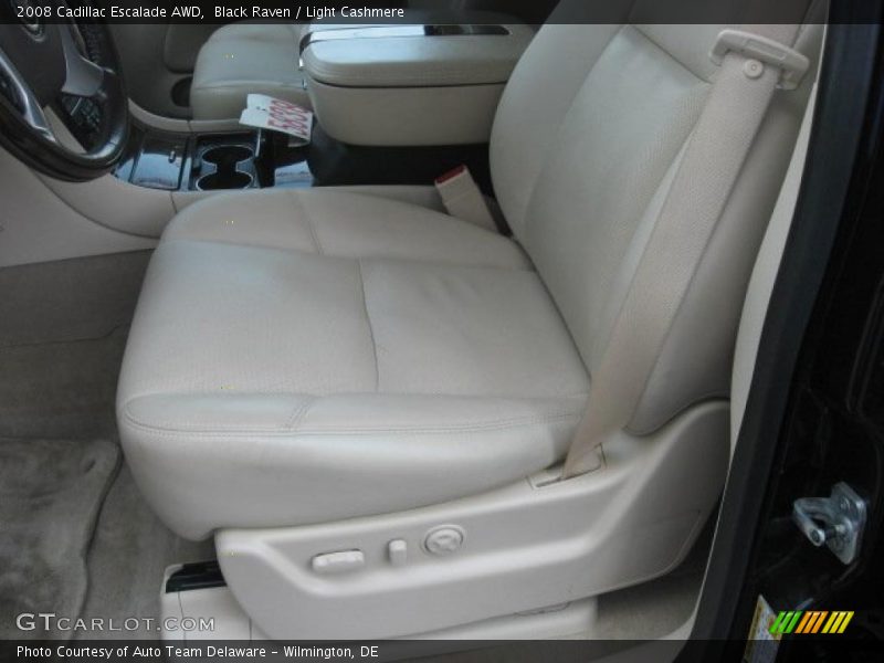 Black Raven / Light Cashmere 2008 Cadillac Escalade AWD