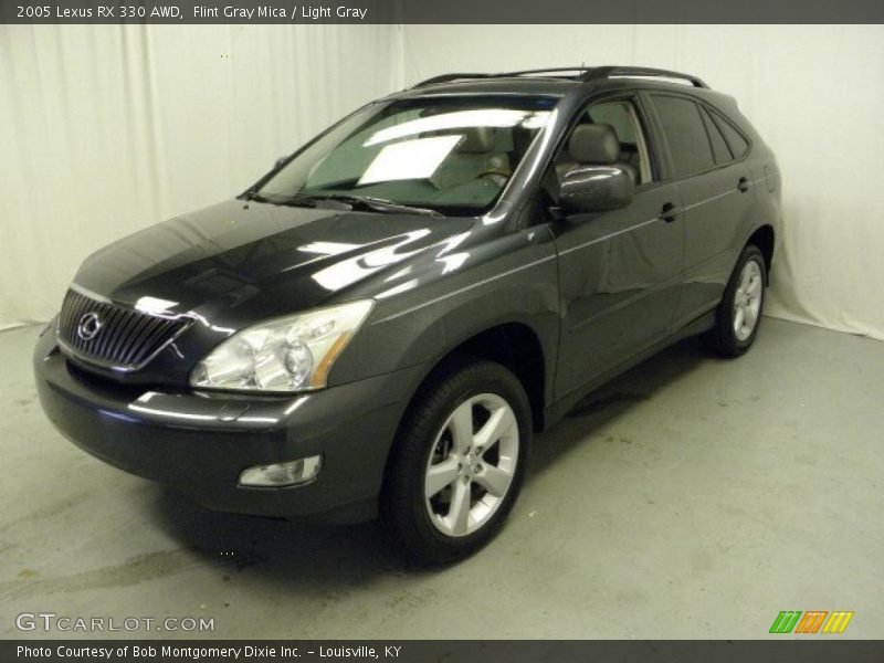 Flint Gray Mica / Light Gray 2005 Lexus RX 330 AWD