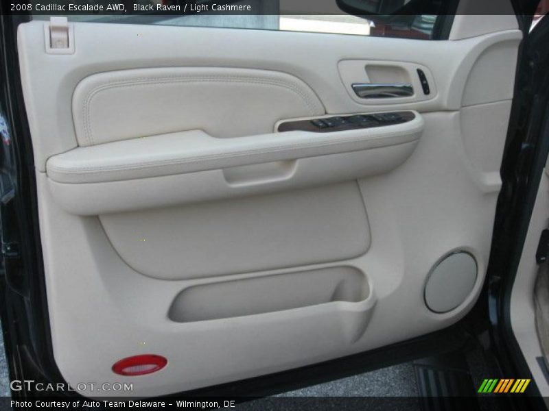 Black Raven / Light Cashmere 2008 Cadillac Escalade AWD