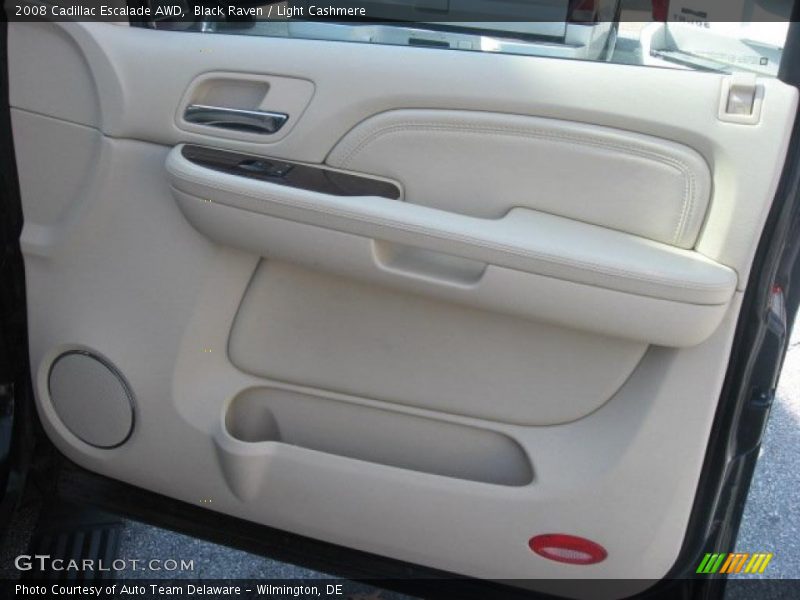 Black Raven / Light Cashmere 2008 Cadillac Escalade AWD