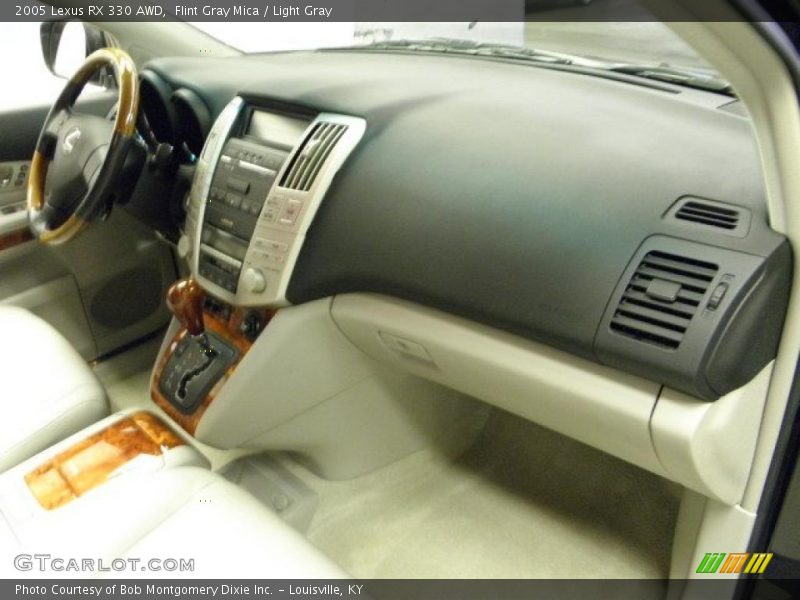 Flint Gray Mica / Light Gray 2005 Lexus RX 330 AWD