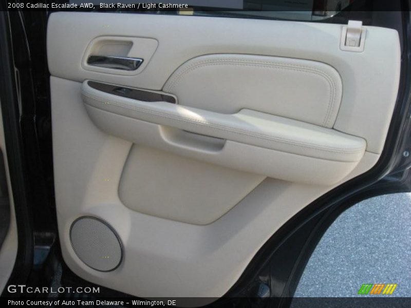Black Raven / Light Cashmere 2008 Cadillac Escalade AWD