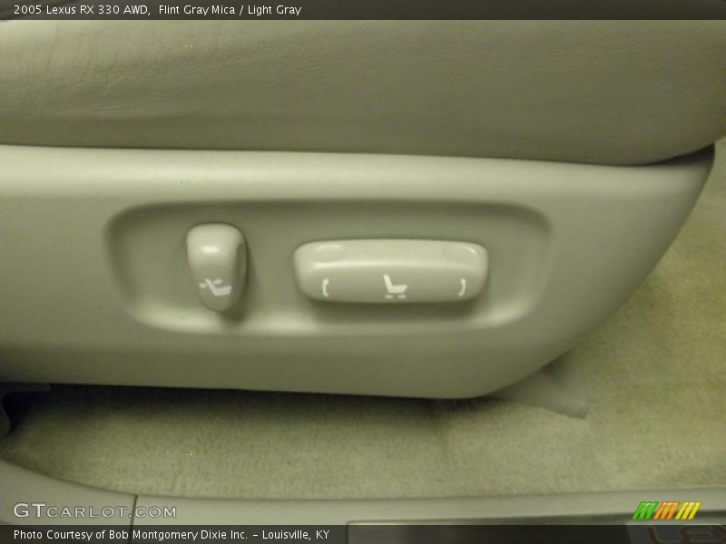 Flint Gray Mica / Light Gray 2005 Lexus RX 330 AWD