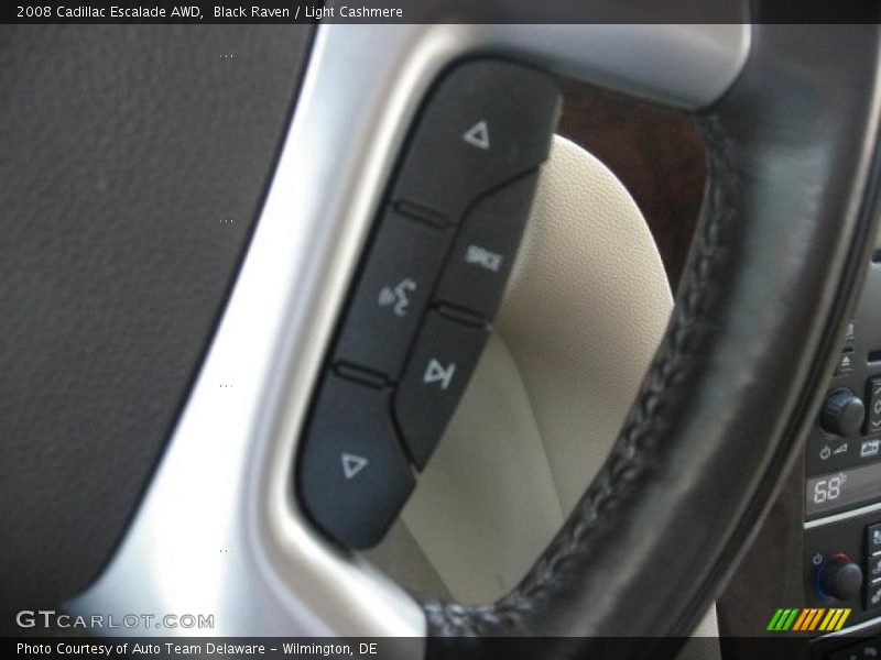 Black Raven / Light Cashmere 2008 Cadillac Escalade AWD
