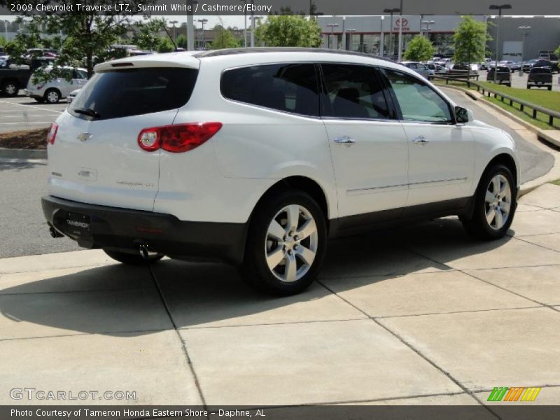 Summit White / Cashmere/Ebony 2009 Chevrolet Traverse LTZ