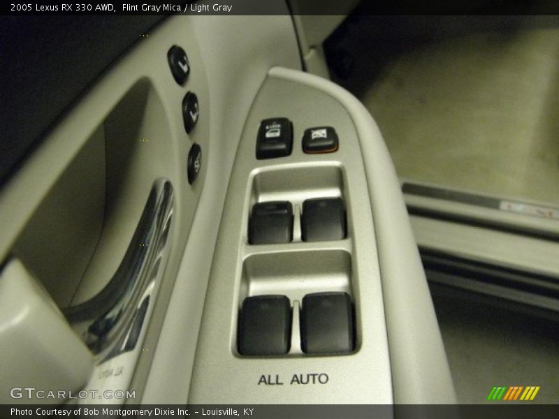 Flint Gray Mica / Light Gray 2005 Lexus RX 330 AWD