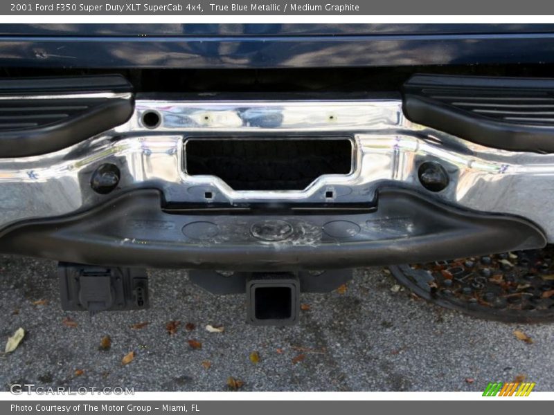 True Blue Metallic / Medium Graphite 2001 Ford F350 Super Duty XLT SuperCab 4x4