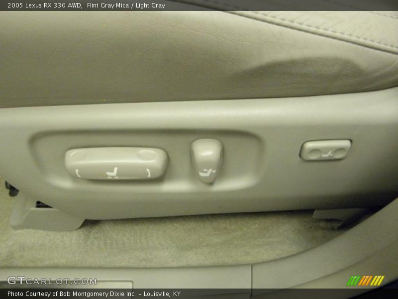 Flint Gray Mica / Light Gray 2005 Lexus RX 330 AWD