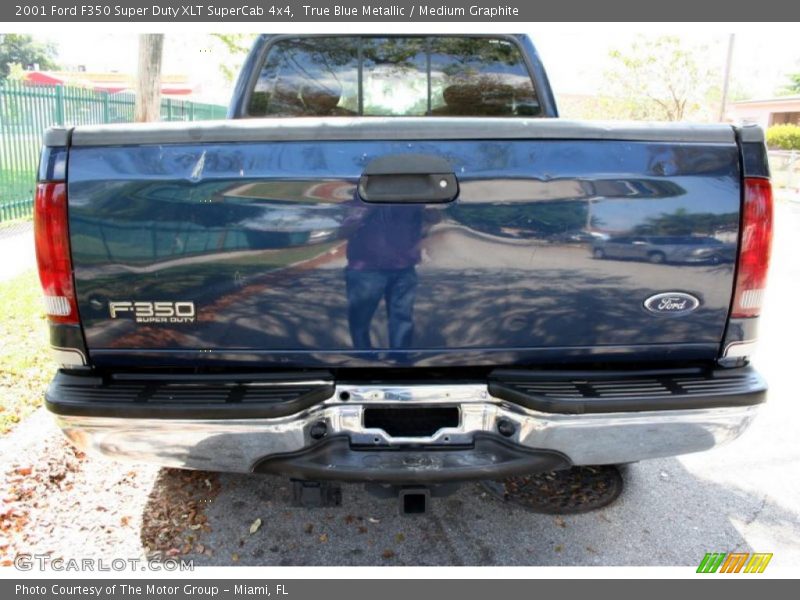  2001 F350 Super Duty XLT SuperCab 4x4 True Blue Metallic