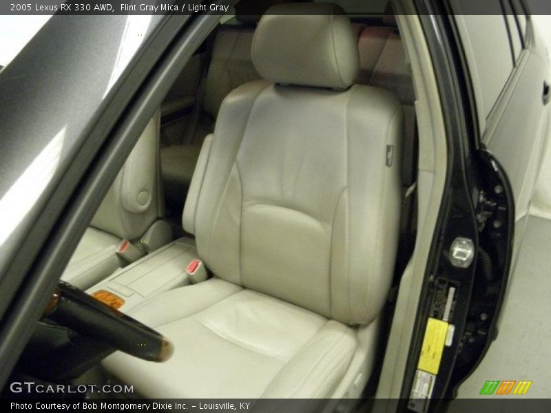Flint Gray Mica / Light Gray 2005 Lexus RX 330 AWD