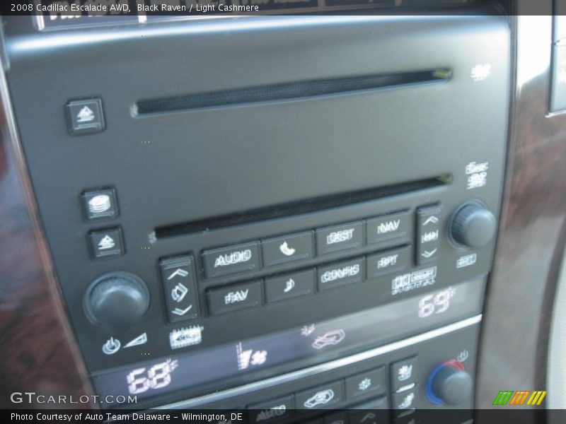 Black Raven / Light Cashmere 2008 Cadillac Escalade AWD
