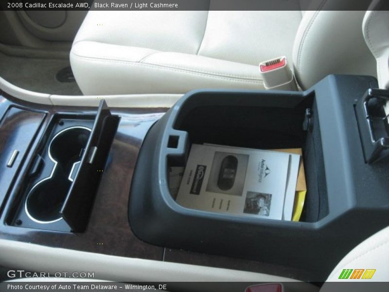 Black Raven / Light Cashmere 2008 Cadillac Escalade AWD