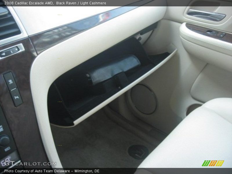 Black Raven / Light Cashmere 2008 Cadillac Escalade AWD