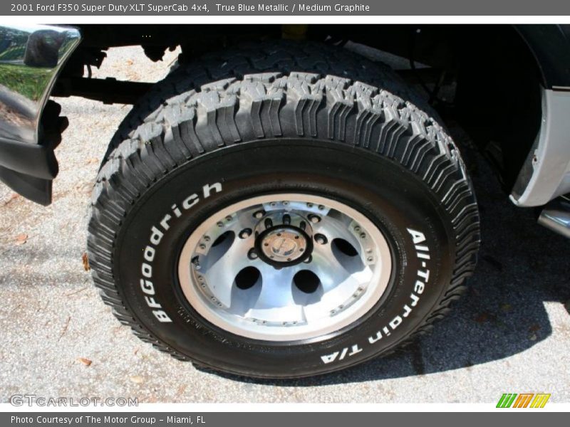 Custom Wheels of 2001 F350 Super Duty XLT SuperCab 4x4