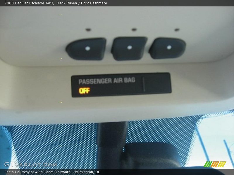 Black Raven / Light Cashmere 2008 Cadillac Escalade AWD