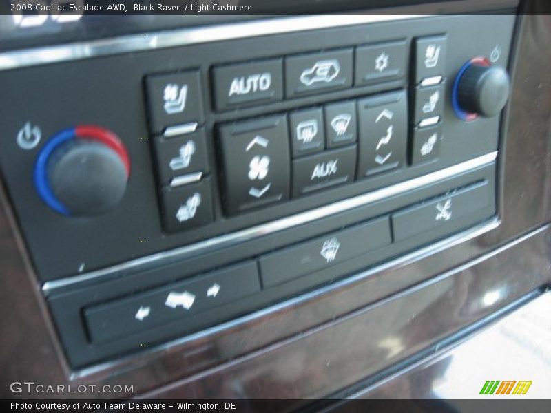 Black Raven / Light Cashmere 2008 Cadillac Escalade AWD