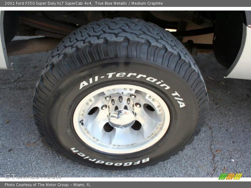Custom Wheels of 2001 F350 Super Duty XLT SuperCab 4x4