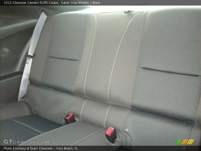 Cyber Gray Metallic / Black 2011 Chevrolet Camaro SS/RS Coupe
