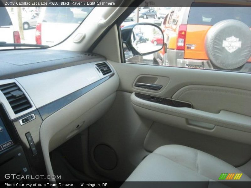Black Raven / Light Cashmere 2008 Cadillac Escalade AWD