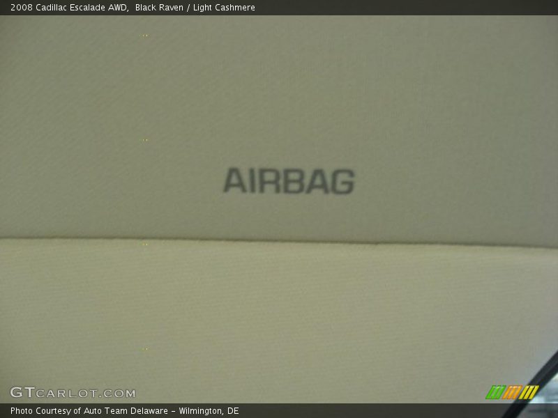 Black Raven / Light Cashmere 2008 Cadillac Escalade AWD