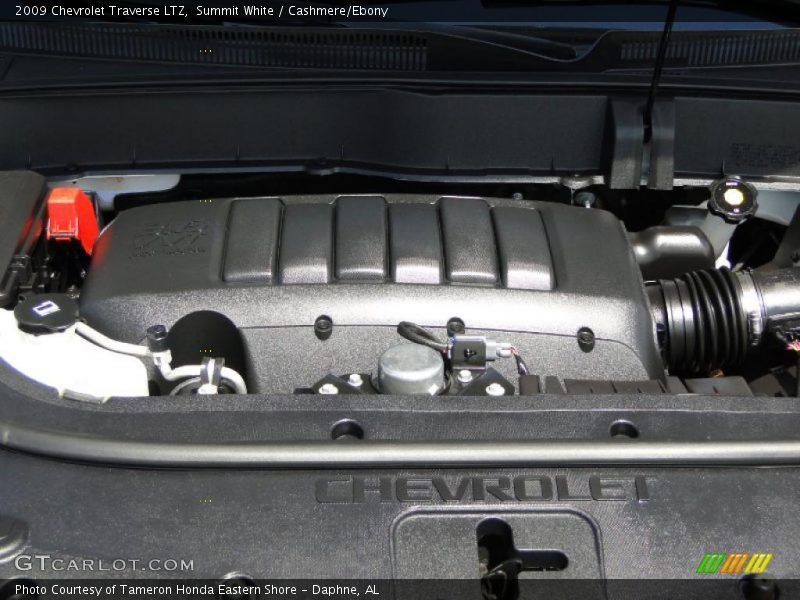 Summit White / Cashmere/Ebony 2009 Chevrolet Traverse LTZ