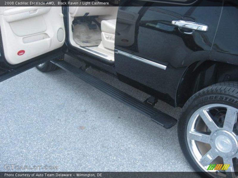 Black Raven / Light Cashmere 2008 Cadillac Escalade AWD