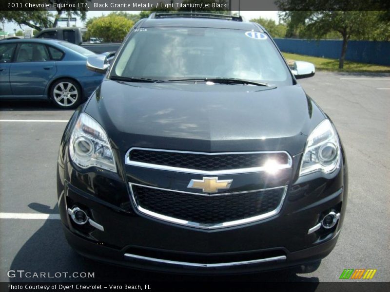 Black Granite Metallic / Light Titanium/Jet Black 2011 Chevrolet Equinox LTZ