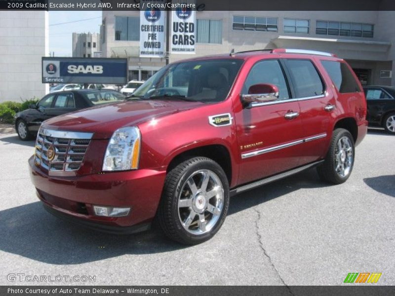 Front 3/4 View of 2009 Escalade Hybrid AWD